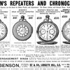 1924 Jw Benson of London solid 9ct gold English made half hunter pocket watch with original box