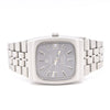 1974 Omega Constellation Chronometer Wristwatch Model 168.0058 Rare sunburst Grey Dial in Stainless Steel