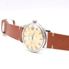 (Reserved)1966 Omega Constellation Date Automatic Chronometer with Dog Leg Lugs onyx batons Model 168.005 in Stainless Steel