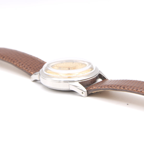 1948 Tudor Oyster 4540 Shock-Resisting 'Explorer dial' Steel Wristwatch 34mm All original patina