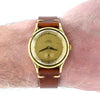 1944 Rare Omega Pre Centenary in 18ct Gold with 18ct Gold Dial Model 2500 Pre Constellation