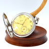 1930s Alpina "Niello" Silver Full Hunter Pocket Watch - Stunning Art Deco Show Stopper