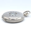 1920 Rare Solid Silver Waltham Half Hunter - Extra Heavy 2oz English Case - 17 Jewel Bartlett Movement