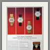 1963 Omega Sharp Constellation Date 168.005 Automatic Chronometer onyx batons - steel + Dog Leg Lugs