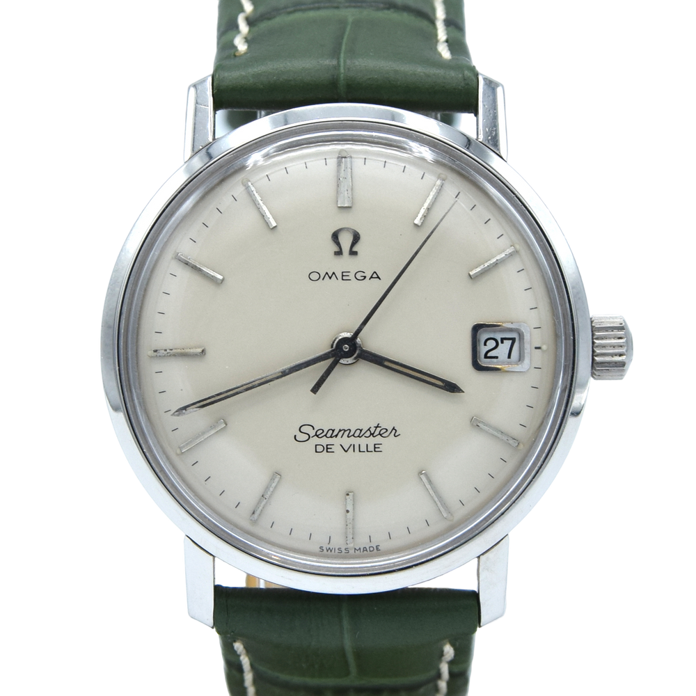 (RESERVED) 1965 Omega Seamaster De Ville Manual Date - Fully Restored in Stainless Steel Model 136.010