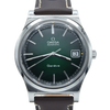 1973 Omega Genève Automatic Date Model 166.0168 with Stunning Rare Gradient Green 'Fumé' Dial