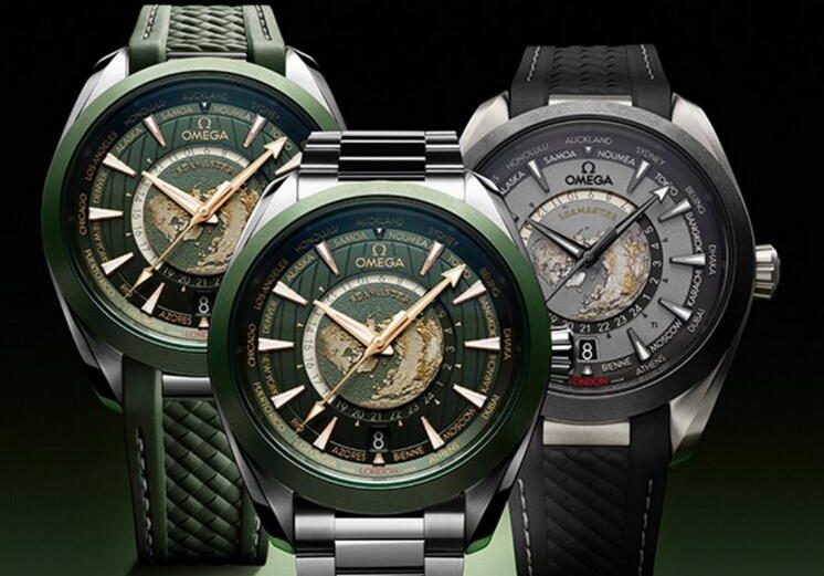 Omega Debuts Titanium Aqua Terra Worldtimer Super Clone Watches For Sale UK