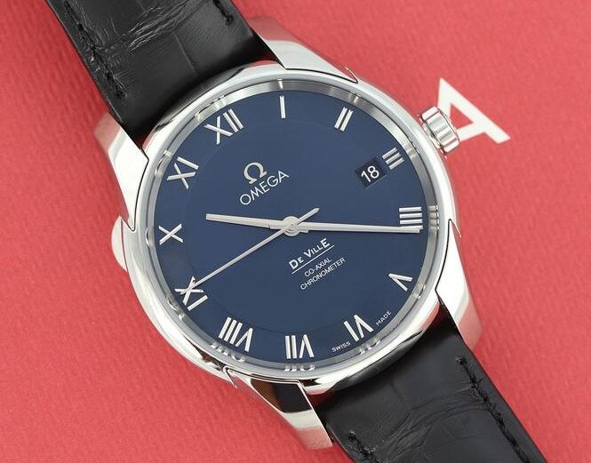 UK 1:1 Cheap Omega De Ville Blue Super Clone Watches: Timepiece Of Elegance And Precision