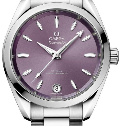 Buy UK Omega Aqua Terra 150M Super Clone Watches Online With Purple Dials
