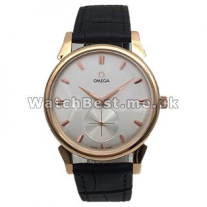 Rose Gold Case Classical Omega De Ville Hour Vision Super Clone UK